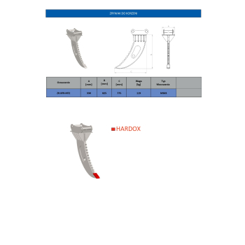 Metal-Technik Zrywak do korzeni ZR.KPR.MT2